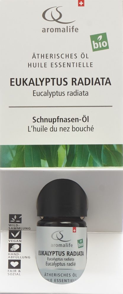 AROMALIFE TOP Eukalyptus rad wild Äth/Öl BIO 5 ml