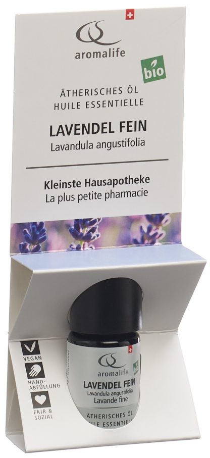 AROMALIFE TOP Lavendel fein Äth/Öl BIO Fl 5 ml – Bild 2