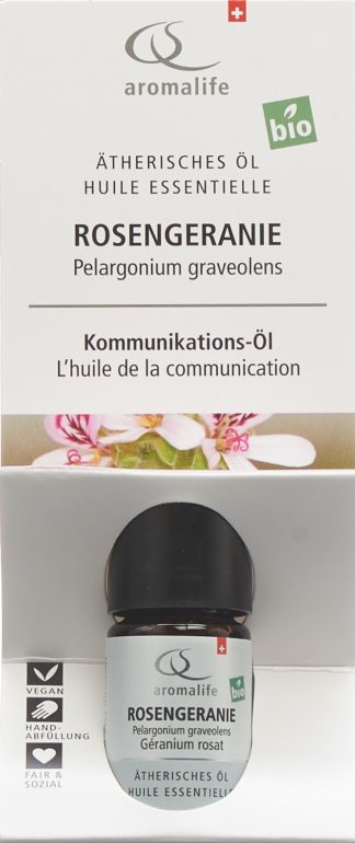 AROMALIFE TOP Rosengeranie Äth/Öl BIO Fl 5 ml
