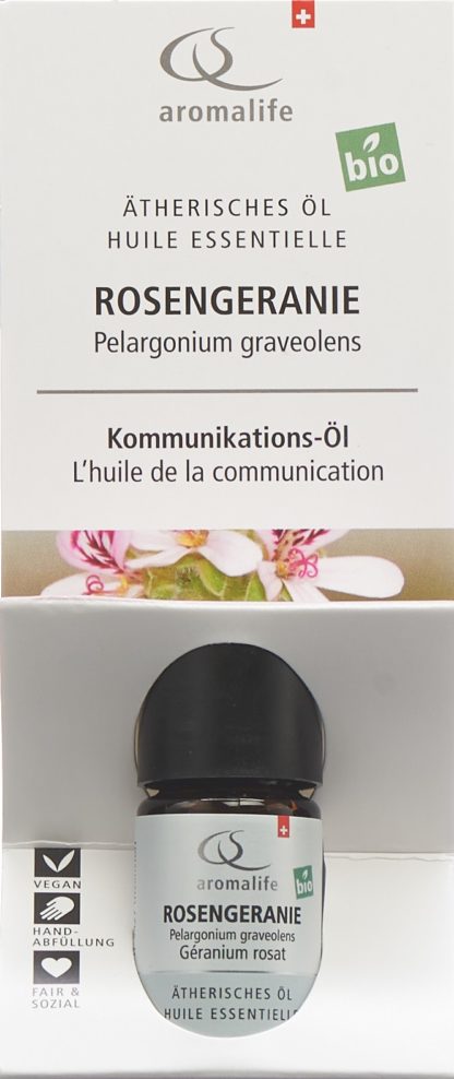 AROMALIFE TOP Rosengeranie Äth/Öl BIO Fl 5 ml