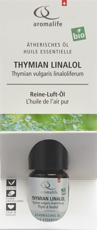AROMALIFE TOP Thymian Linalol Äth/Öl BIO Fl 5 ml