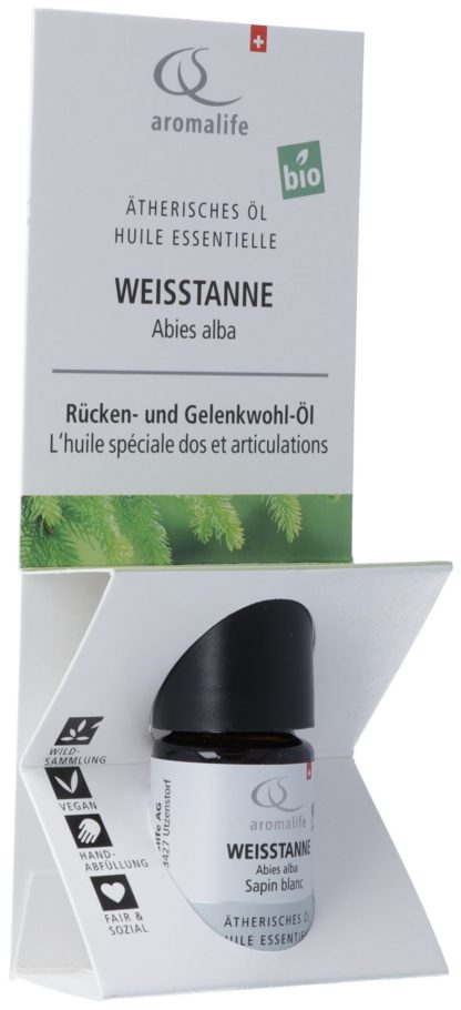 AROMALIFE TOP Weisstanne Äth/Öl BIO Fl 5 ml – Bild 2