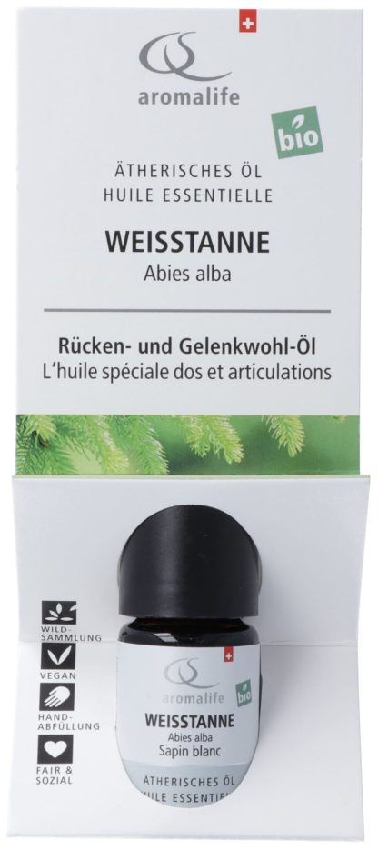 AROMALIFE TOP Weisstanne Äth/Öl BIO Fl 5 ml