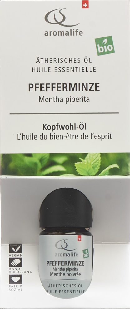AROMALIFE TOP Pfefferminze Äth/Öl BIO Fl 5 ml
