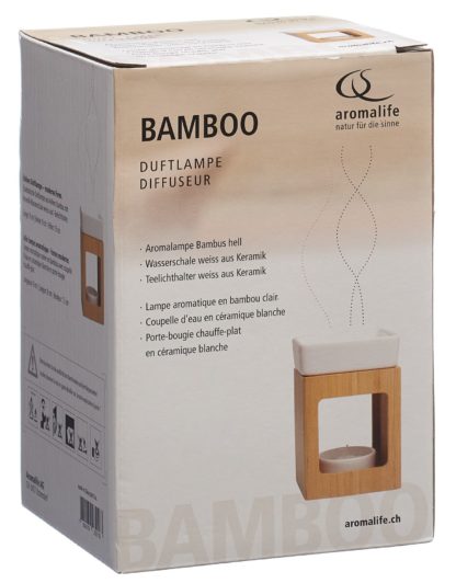 AROMALIFE Aromalampe Bamboo – Bild 2