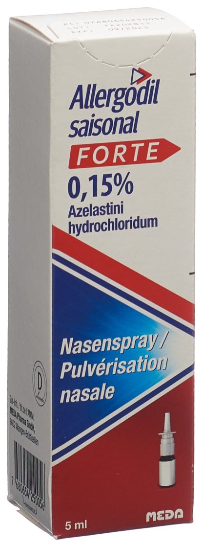 ALLERGODIL SAISONAL forte Nasenspray 0.15 % 5 ml – Bild 2