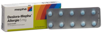 DESLORA Mepha Allergie Filmtabl 5 mg 10 Stk – Bild 5