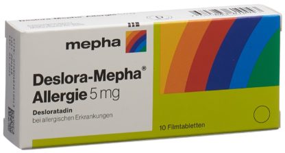 DESLORA Mepha Allergie Filmtabl 5 mg 10 Stk – Bild 3