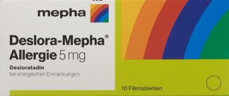 DESLORA Mepha Allergie Filmtabl 5 mg 10 Stk