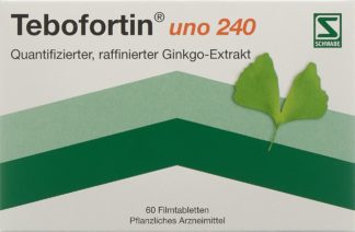 TEBOFORTIN uno Filmtabl 240 mg 60 Stk