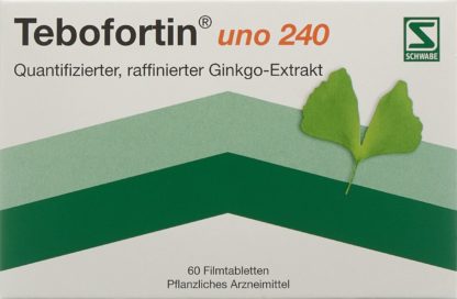 TEBOFORTIN uno Filmtabl 240 mg 60 Stk