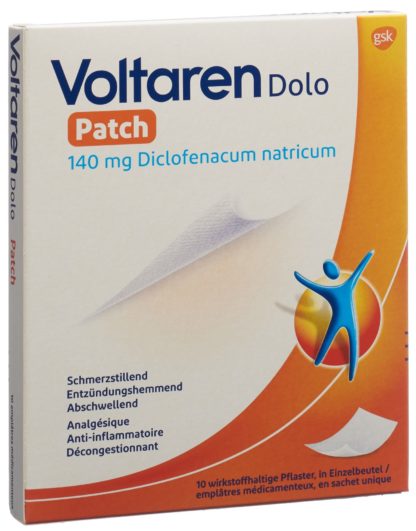 VOLTAREN DOLO Patch Pfl 140 mg Btl 10 Stk – Bild 2