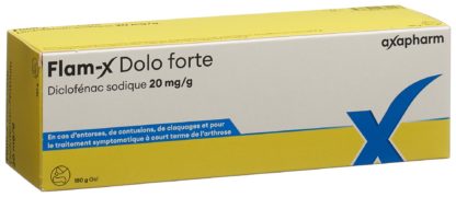 FLAM-X Dolo forte Gel Tb 180 g – Bild 4