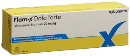 FLAM-X Dolo forte Gel Tb 180 g – Bild 3