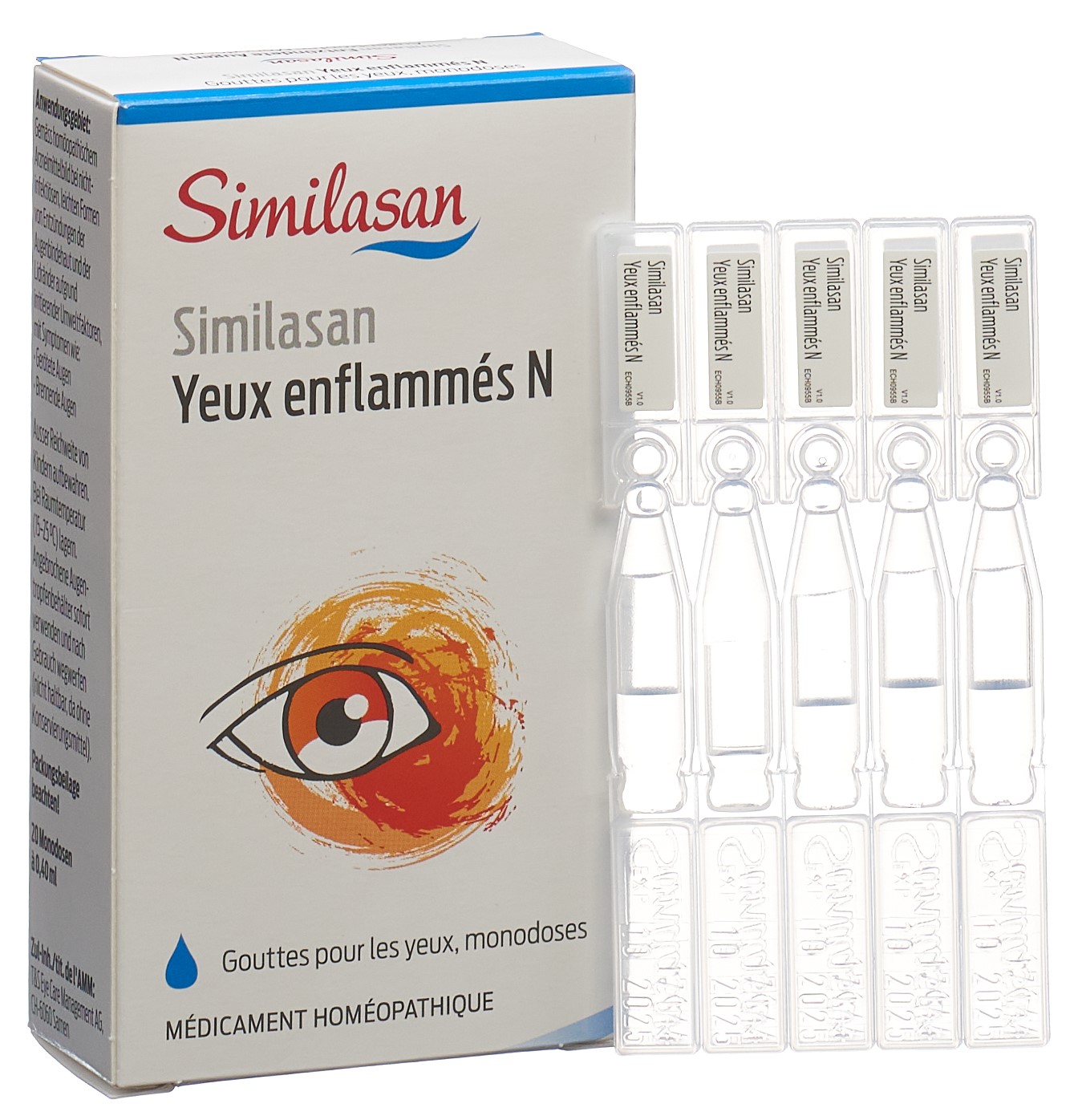 SIMILASAN Entzündete Augen N Monodosen 20 x 0.4 ml – Bild 6