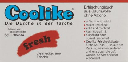 COOLIKE Fresh Erfrischungstücher o Alk 5 Stk