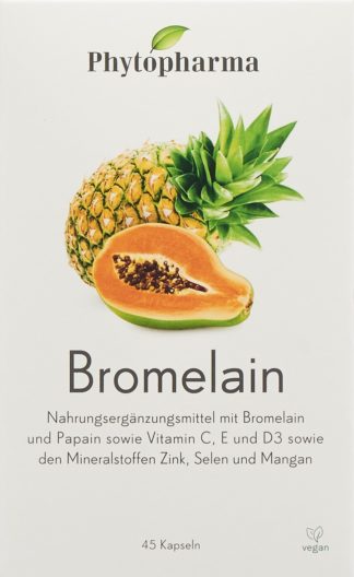 PHYTOPHARMA Bromelain Kaps 45 Stk