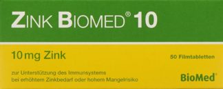 ZINK BIOMED 10 Filmtabl 50 Stk
