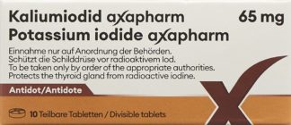KALIUMIODID axapharm Tabl 65 mg 10 Stk