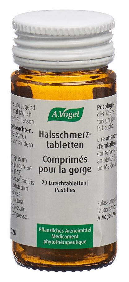 VOGEL Halsschmerz-Tabletten Glas 20 Stk – Bild 7