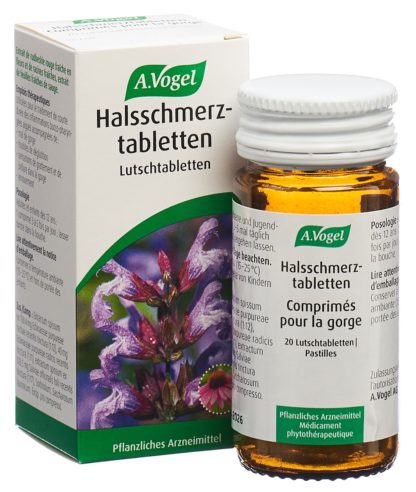 VOGEL Halsschmerz-Tabletten Glas 20 Stk – Bild 5