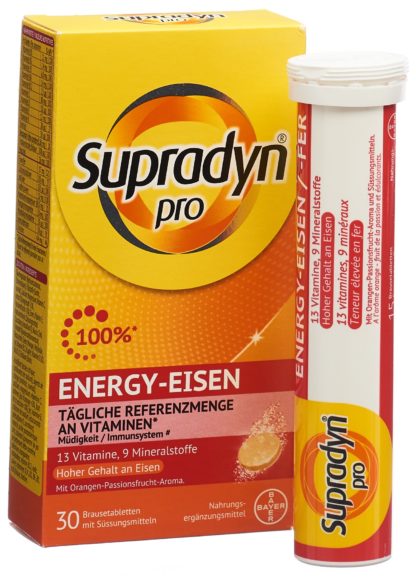 SUPRADYN PRO energy eisen Brausetabl 30 Stk – Bild 5