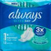 ALWAYS Ultra Binde Normal mit Flügeln (neu) 12 Stk