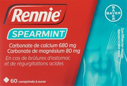 RENNIE Spearmint Lutschtabl 60 Stk – Bild 2