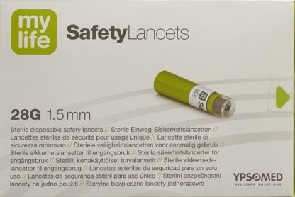 MYLIFE SafetyLancets Lanzetten 28G 200 Stk