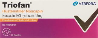 TRIOFAN Hustenstiller Noscapin Tabl 20 Stk