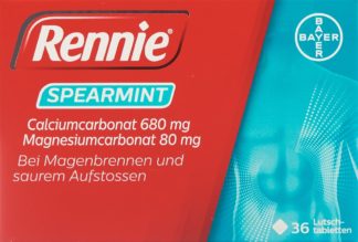 RENNIE Spearmint Lutschtabl 36 Stk