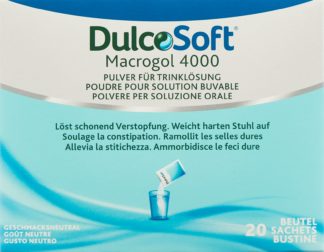 DULCOSOFT Plv für Trinklösung 20 Btl 10 g