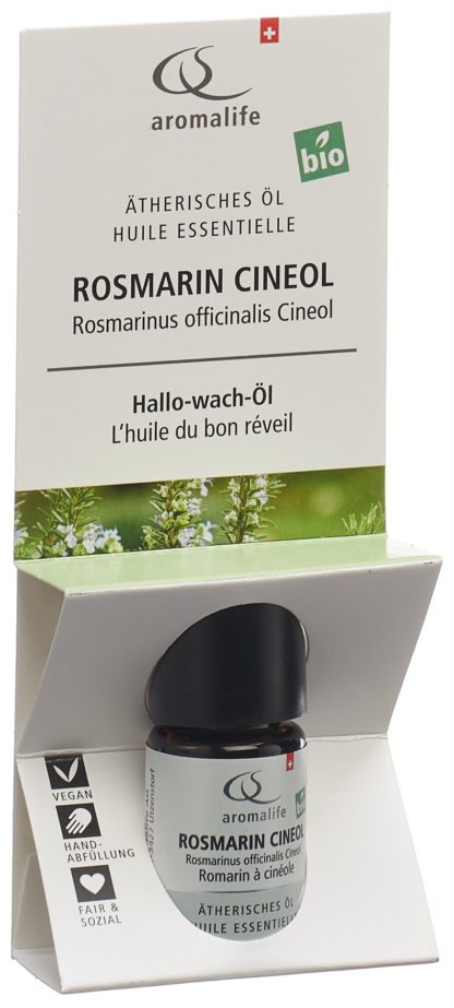 AROMALIFE TOP Rosmarin Cineol Äth/Öl BIO Fl 5 ml – Bild 2
