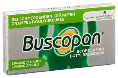 BUSCOPAN Supp 10 mg 6 Stk – Bild 2