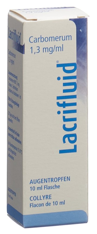 LACRIFLUID Gtt Opht Fl 10 ml – Bild 2