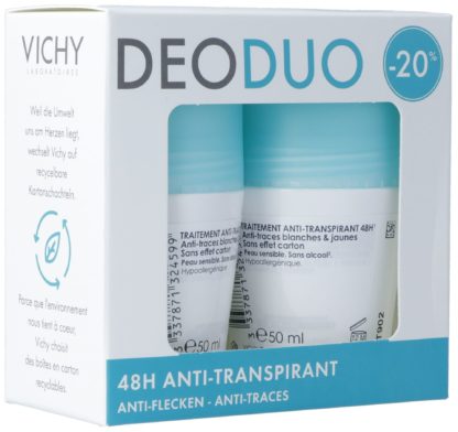 VICHY Deo Anti-Flecken Duo -20% 2 Roll-on 50 ml – Bild 2