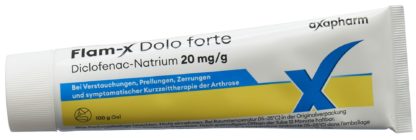 FLAM-X Dolo forte Gel Tb 100 g – Bild 7