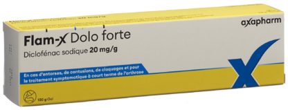 FLAM-X Dolo forte Gel Tb 100 g – Bild 4
