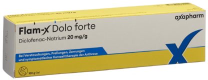 FLAM-X Dolo forte Gel Tb 100 g – Bild 3