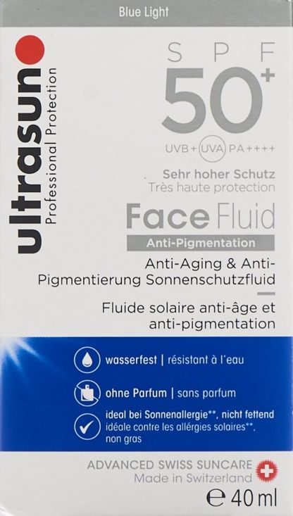 ULTRASUN Face Fluid Anti-Pigment SPF50+ Fl 40 ml