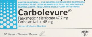 CARBOLEVURE Kaps Kind 20 Stk