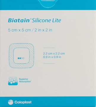 BIATAIN Silicone Lite Schaumv 5x5cm 5 Stk
