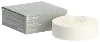 DOLOR-X Sport Tape 2cmx10m weiss – Bild 5