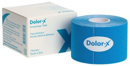 DOLOR-X Kinesiology Tape 5cmx5m blau – Bild 6