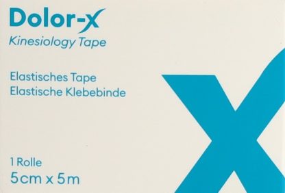 DOLOR-X Kinesiology Tape 5cmx5m blau