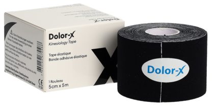 DOLOR-X Kinesiology Tape 5cmx5m schwarz – Bild 6