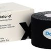 DOLOR-X Kinesiology Tape 5cmx5m schwarz – Bild 5