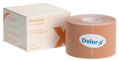 DOLOR-X Kinesiology Tape 5cmx5m beige – Bild 5