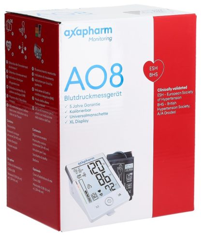 AXAPHARM AO8 Blutdruckmessgerät Oberarm – Bild 3