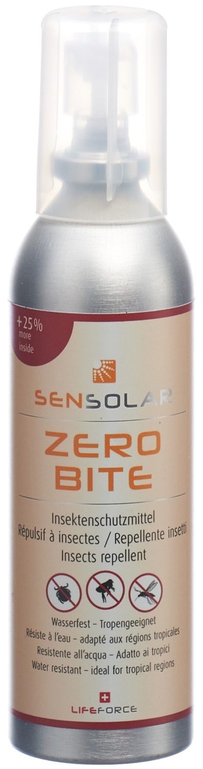 SENSOLAR Zero Bite Mücken & Zeckenschutz 100 ml – Bild 2
